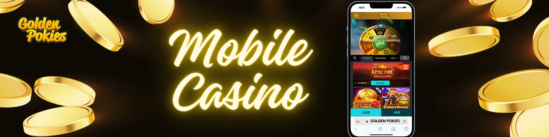 golden pokies mobile
